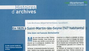 En 1825 Saint-Martin-lès-Seyne