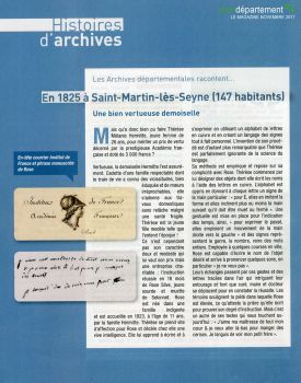 En 1825 Saint-Martin-lès-Seyne