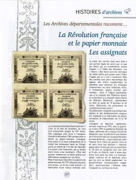 La Révolution française et le papier monaie