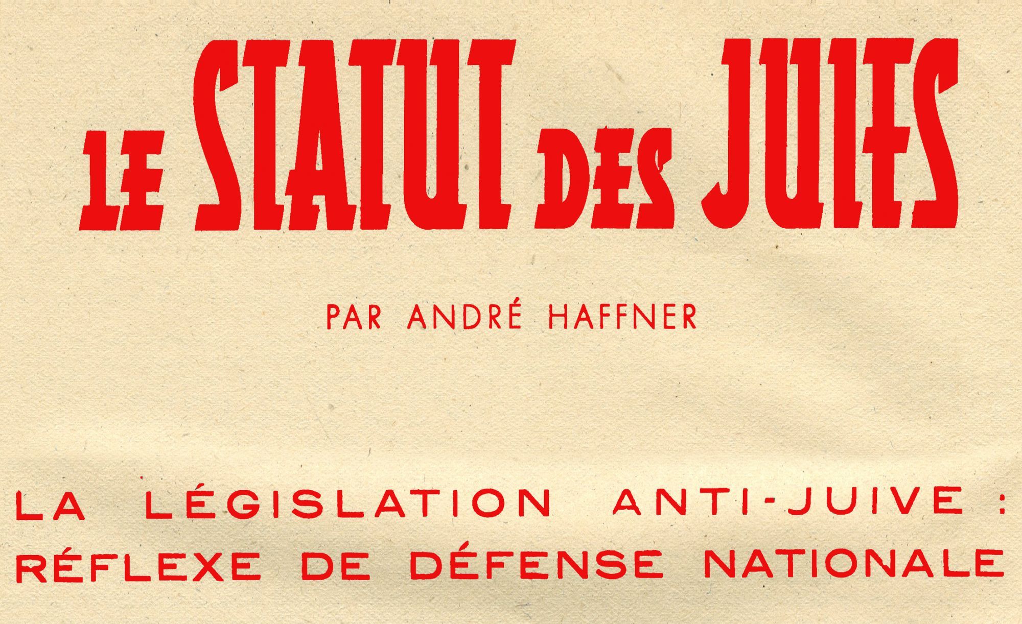 Guide des sources de l'histoire juive pendant la seconde guerre mondiale